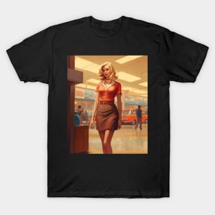 A Pin Up Girl at the Mall T-Shirt